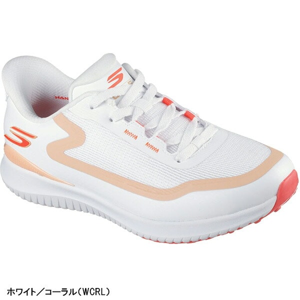 【レディース】スケッチャーズ ゴルフシューズ スパイクレスシューズ ゴーゴルフ フライト123131 GO GOLF FLIGHT Slip-ins 靴 シューズ ハンズフリーで靴の脱ぎ履きが可能 ノーマル 2E相当 Skechers スパイクレス スリップイン 女性用