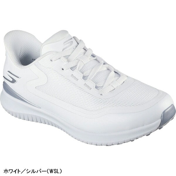 【レディース】スケッチャーズ ゴルフシューズ スパイクレスシューズ ゴーゴルフ フライト123131 GO GOLF FLIGHT Slip-ins 靴 シューズ ハンズフリーで靴の脱ぎ履きが可能 ノーマル 2E相当 Skechers スパイクレス スリップイン 女性用