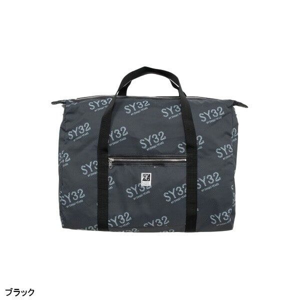 SY32 by SWEET YEARS イージー ボストンバッグ SYG-24S105 SYG24S105 イージーバッグ 折り畳みボストン マチ無し エスワイサーティトゥ バイ スウィートイヤーズ 2024年春夏モデル 旅行 遠征 大容量タイプ - ホワイト