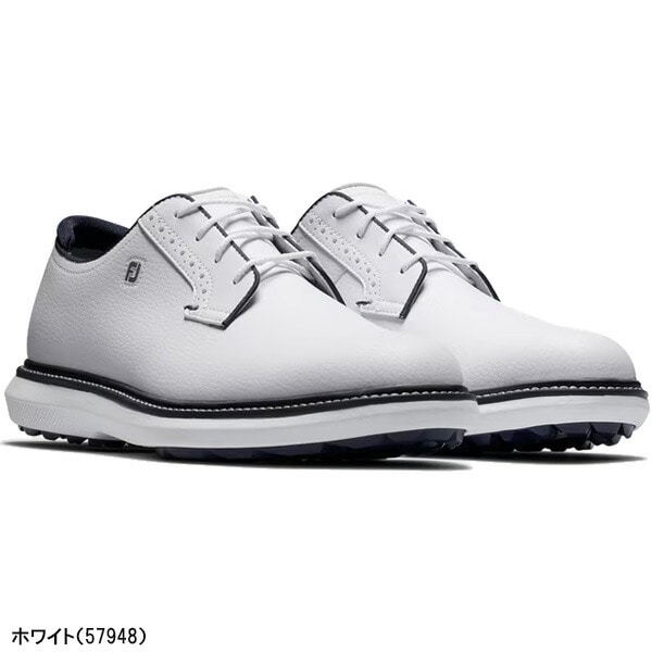 フットジョイ ゴルフシューズ FJ トラディションズ スパイクレスシューズ メンズ 57948/57949 2024年春夏モデル FOOTJOY Traditions 3E相当 紐タイプ シューレース