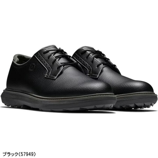 フットジョイ ゴルフシューズ FJ トラディションズ スパイクレスシューズ メンズ 57948/57949 2024年春夏モデル FOOTJOY Traditions 3E相当 紐タイプ シューレース