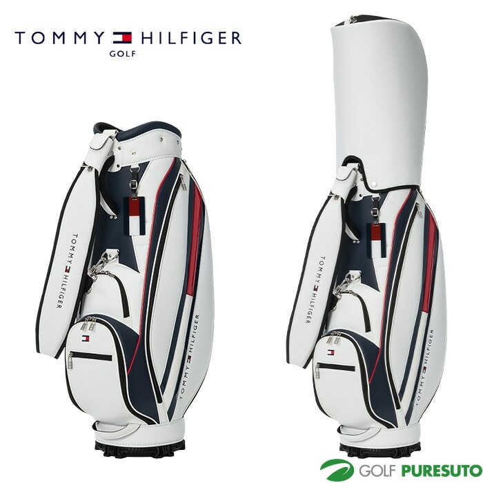 トミーヒルフィガー ゴルフ 9.0型 カート キャディバッグ べーシック THMG6SC7 ゴルフバッグ カートタイプ  2026年モデル TOMMY HILFIGER GOLF