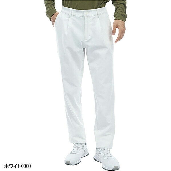 トミー ヒルフィガー ゴルフ ロングパンツ ワンタック テーパードパンツ メンズ THMA366 ボトムス ゴルフウェア お裾直し無料！ 2023年秋冬モデル TOMMY HILFIGER 秋冬ウェア 【suso】