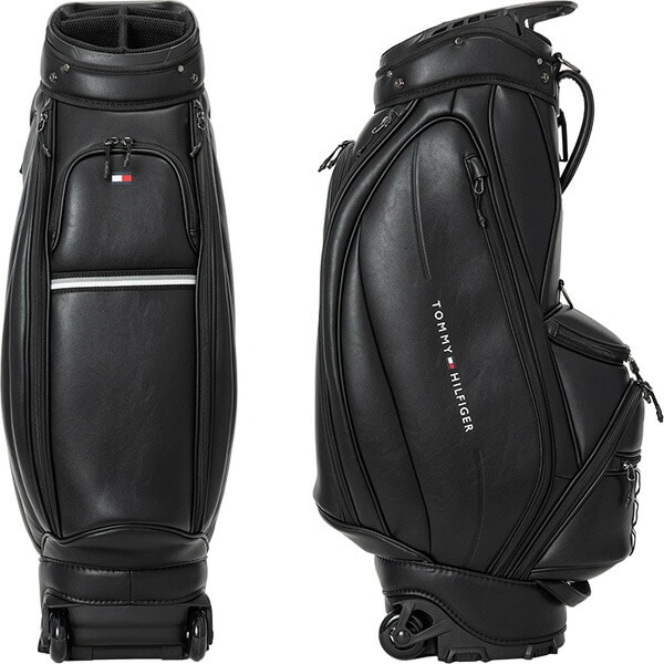 トミーヒルフィガー ゴルフ キャディバッグ キャスター付き 9型