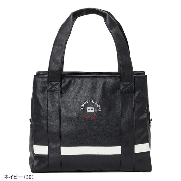 トミーヒルフィガー ゴルフ トートバッグ フラッグロゴ THMG5FT4 2025年秋冬モデル TOMMY HILFIGER トミー ヒルフィガー メンズ レディース ユニセックス - トリコロール(90)