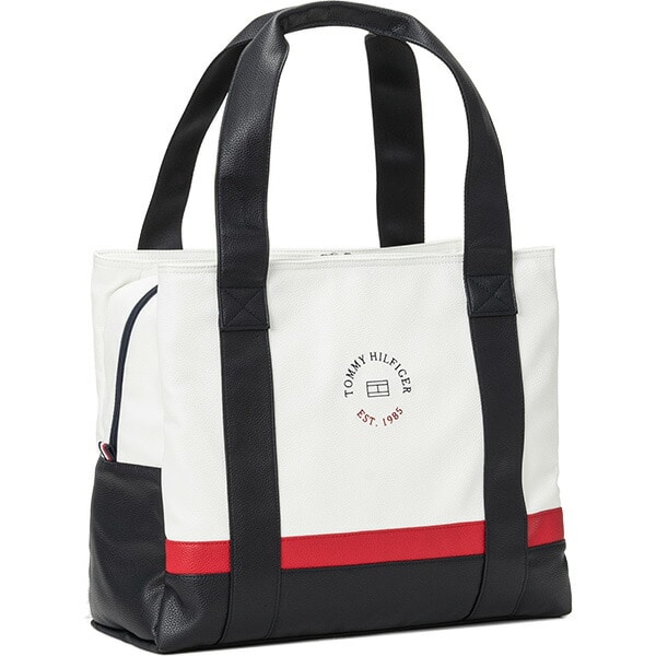 トミーヒルフィガー ゴルフ トートバッグ フラッグロゴ THMG5FT4 2025年秋冬モデル TOMMY HILFIGER トミー ヒルフィガー メンズ レディース ユニセックス - トリコロール(90)