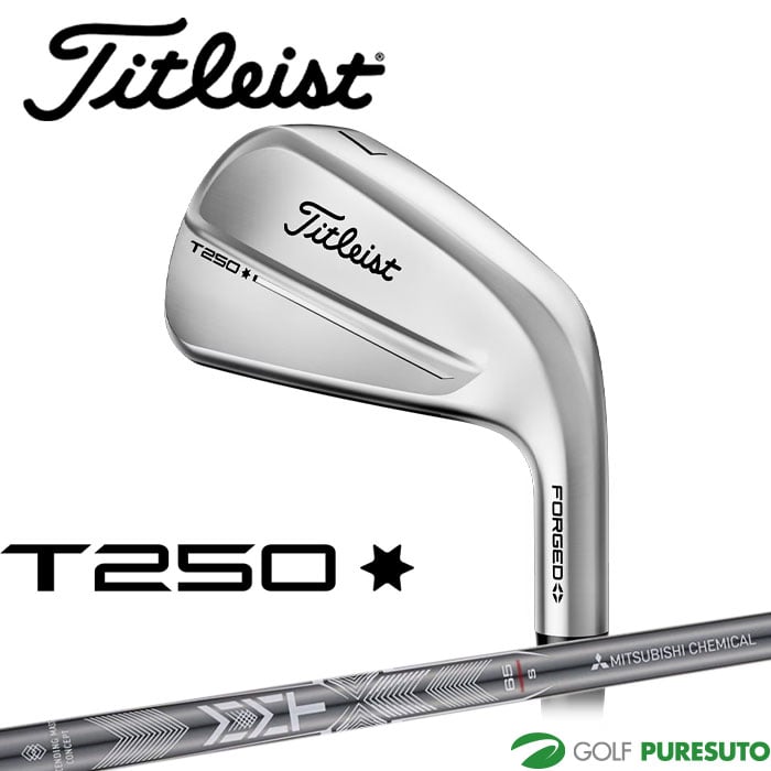 タイトリスト ゴルフ アイアン T250 Launch Spec 6本セット（#5-PW） MMT AMC RED  カーボンシャフト 2025年モデル [titleist] [日本仕様 日本正規品]