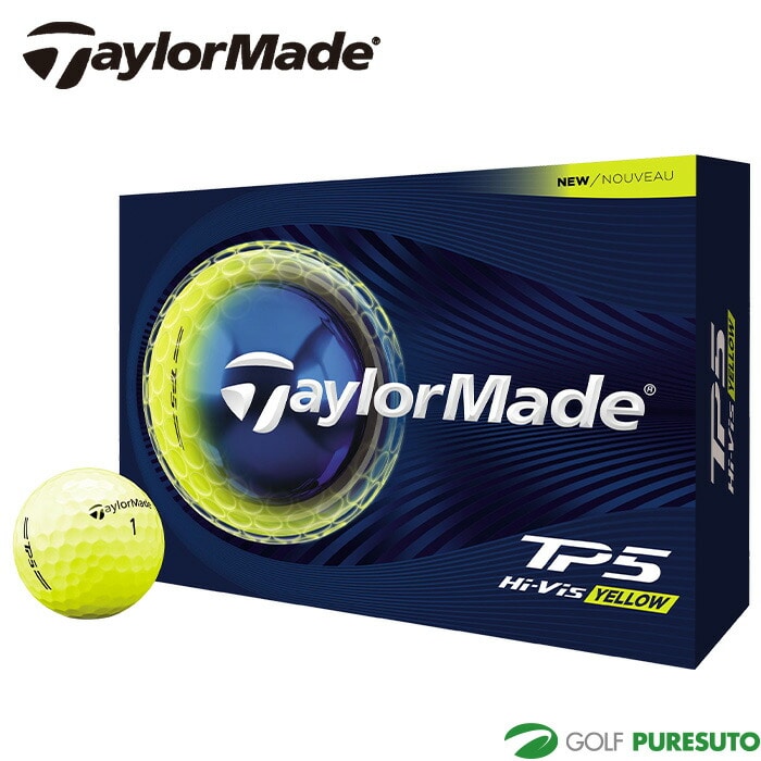 テーラーメイド ゴルフボール TP5／TP5x 1ダース（12球入）2026年モデル TaylorMade GOLF[ティーピーファイブ エックス]