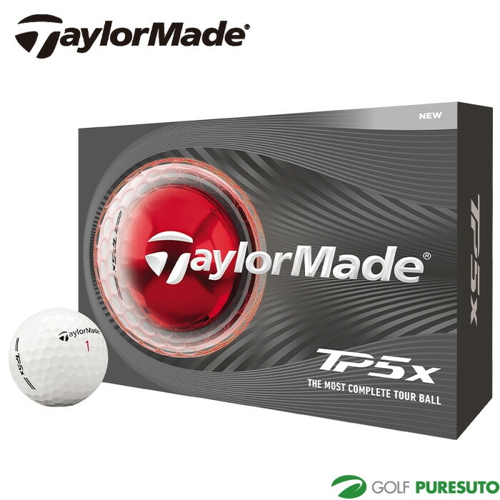 テーラーメイド ゴルフボール TP5／TP5x 1ダース（12球入）2026年モデル TaylorMade GOLF[ティーピーファイブ エックス]