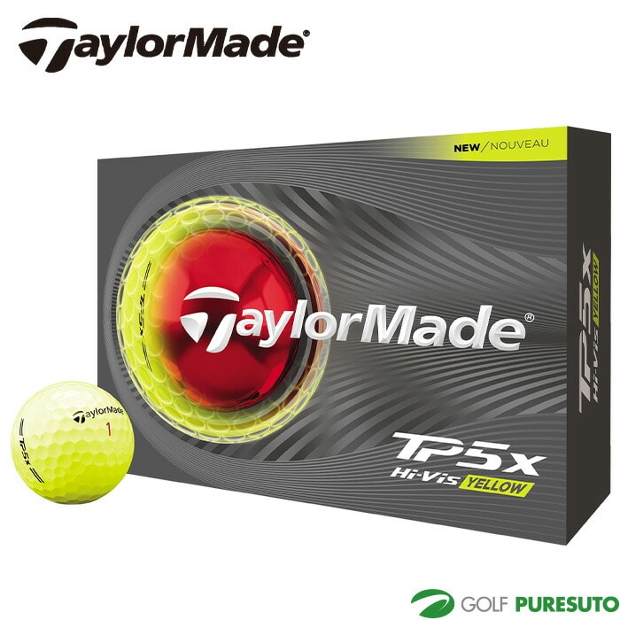 テーラーメイド ゴルフボール TP5／TP5x 1ダース（12球入）2026年モデル TaylorMade GOLF[ティーピーファイブ エックス]