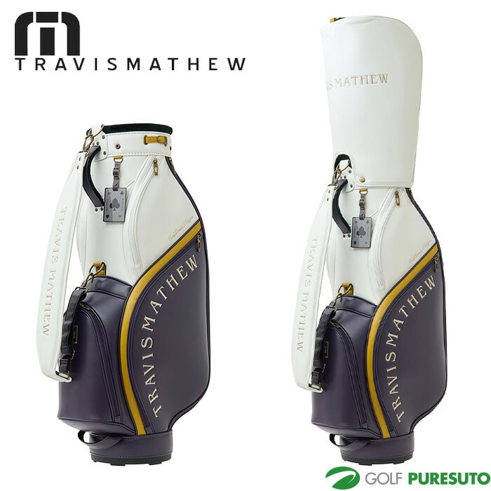 トラヴィスマシュー ゴルフ 8.5型 SC カート キャディバッグ 7AN903 ゴルフバッグ カートタイプ 2026年モデル  TravisMathew GOLF