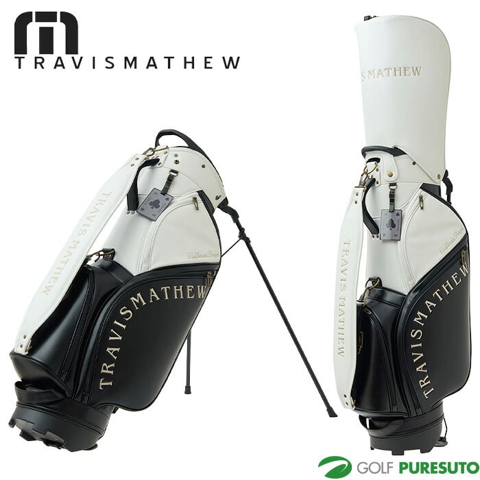 トラヴィスマシュー ゴルフ 8.5型 SC スタンド キャディバッグ 7AN904 ゴルフバッグ カートタイプ 2026年モデル  TravisMathew GOLF