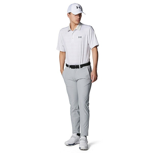 アンダーアーマー ロングパンツ UAドライブ テーパードパンツ メンズ 6001260 お裾直し無料! 2025年春夏モデル 春夏ウェア UNDER ARMOUR ボトムス ゴルフウェア 25SS 【suso】 Mサイズ モッドグレー/ブラック(011)