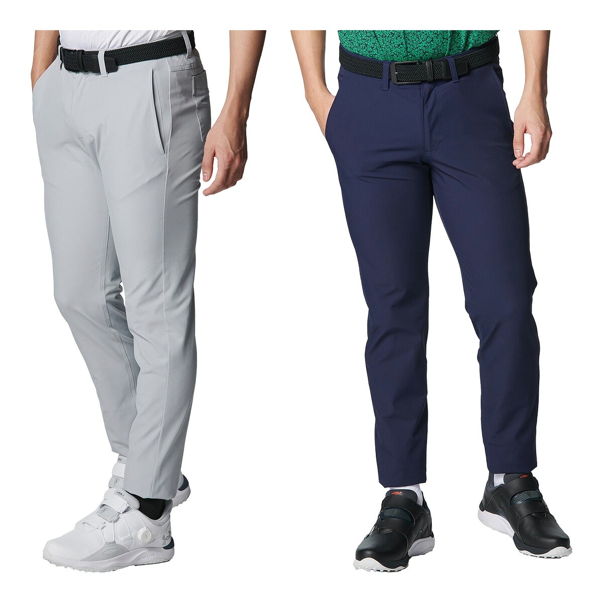 アンダーアーマー ロングパンツ UAドライブ テーパードパンツ メンズ 6001260 お裾直し無料! 2025年春夏モデル 春夏ウェア UNDER ARMOUR ボトムス ゴルフウェア 25SS 【suso】 Mサイズ モッドグレー/ブラック(011)