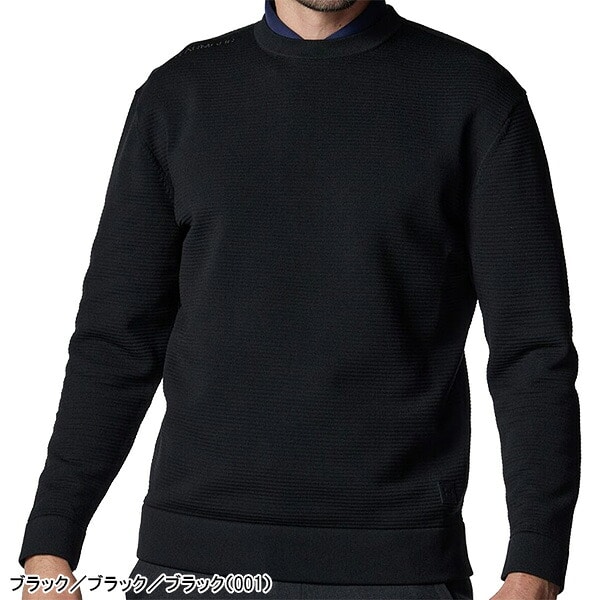 アンダーアーマー 長袖 UAドライブ セーター ニット クルーネック メンズ 6007927 ゴルフウェア トップス UNDER ARMOUR 2025年秋冬モデル 秋冬ウェア