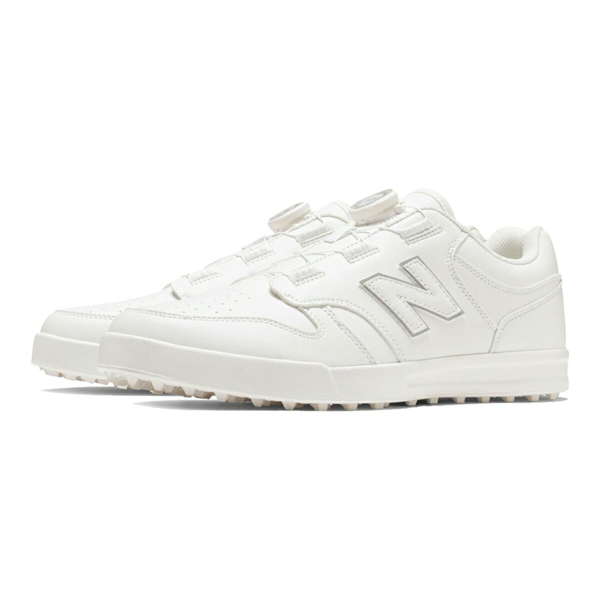 ニューバランス ゴルフシューズ 480 v1 SL BOA スパイクレス UG480 UG480BA BA 2E相当 スパイクレスシューズ 2025年秋冬モデル New Balance Golf 靴 ボア ダイヤル式 メンズ レディース ユニセックス 小さいサイズ 大きいサイズ 26.5cm ホワイト(BA)