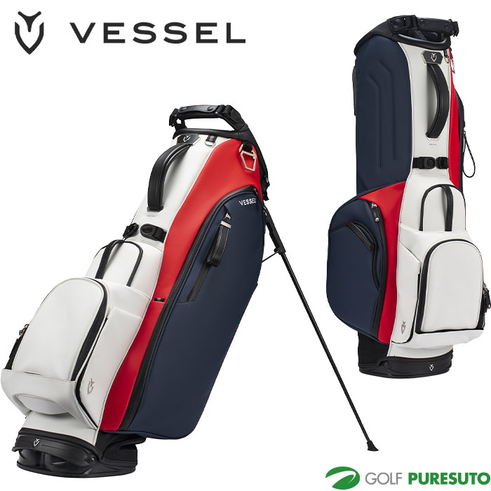 ベゼル ゴルフ 8.5型 PLAYER 5.0 Stand スタンドキャディバッグ PLYRV25 スタンドタイプ ゴルフバッグ 2025年秋冬モデル VESSEL GOLF