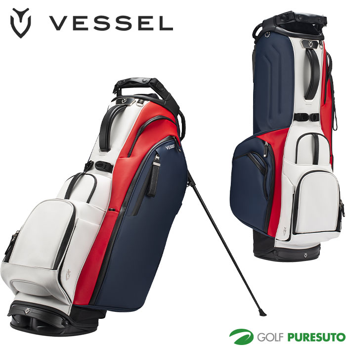 ベゼル ゴルフ 9.5型 PLAYER 5.0 Pro Stand スタンドキャディバッグ PLYRVPRO25 スタンドタイプ ゴルフバッグ 2025年秋冬モデル VESSEL GOLF