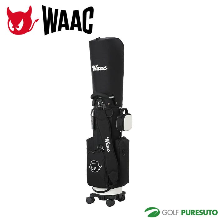 ワック ゴルフ UNISEX CITY LINE ホイール キャディバッグ 072254800 ゴルフバッグ カートタイプ 2025年秋冬モデル WAAC GOLF