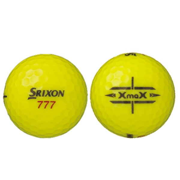ダンロップ スリクソン XmaX ゴルフボール 1ダース(12球入り) ●2026年モデル● DUNLOP SRIXON エックスマックス - ホワイト