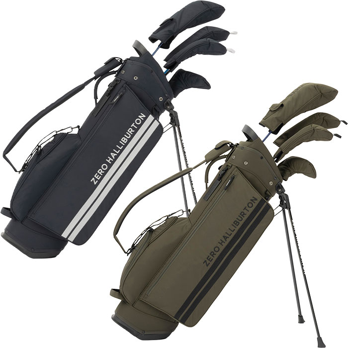 ゼロハリバートン ゴルフ 8.5型 DICROS SOLO Series tand Bag キャディバッグ ZHG-CB DS 85012 ゴルフバッグ スタンドタイプ 2025年秋冬モデル ZERO HALLIBURTON GOLF - ネイビー(03)