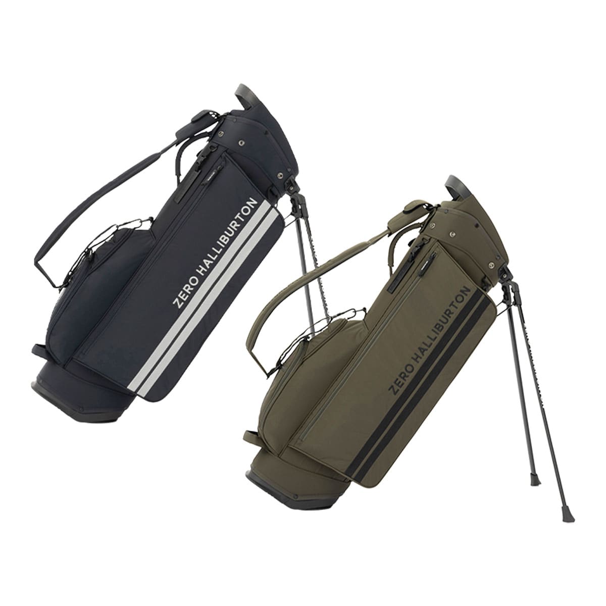ゼロハリバートン ゴルフ 8.5型 DICROS SOLO Series tand Bag キャディバッグ ZHG-CB DS 85012 ゴルフバッグ スタンドタイプ 2025年秋冬モデル ZERO HALLIBURTON GOLF - ネイビー(03)