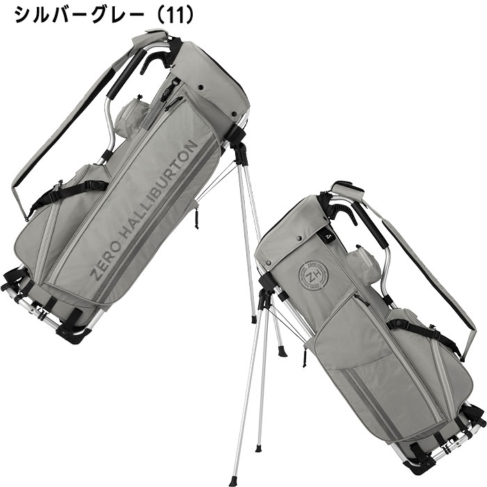 ゼロハリバートン ゴルフ 9.0型 Grip-Stand Caddie Bag キャディバッグ ZHG-CB GF 85031 ゴルフバッグ スタンドタイプ 2025年秋冬モデル ZERO HALLIBURTON GOLF - カーキ(04)
