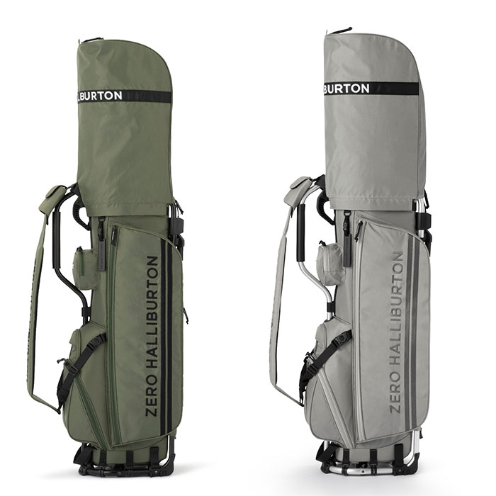 ゼロハリバートン ゴルフ 9.0型 Grip-Stand Caddie Bag キャディバッグ ZHG-CB GF 85031 ゴルフバッグ スタンドタイプ 2025年秋冬モデル ZERO HALLIBURTON GOLF - カーキ(04)