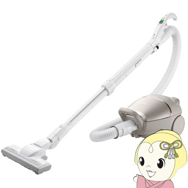 在庫あり　掃除機 日立 HITACHI かるパック 紙パック式 コード式 自走式パワーブラシ ライトゴールド CV-KP90L-N 日本製 キャニスター