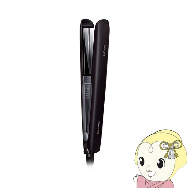 在庫限り Panasonic パナソニック ストレートアイロン ナノケア EH-HS0J-K ブラック 新商品