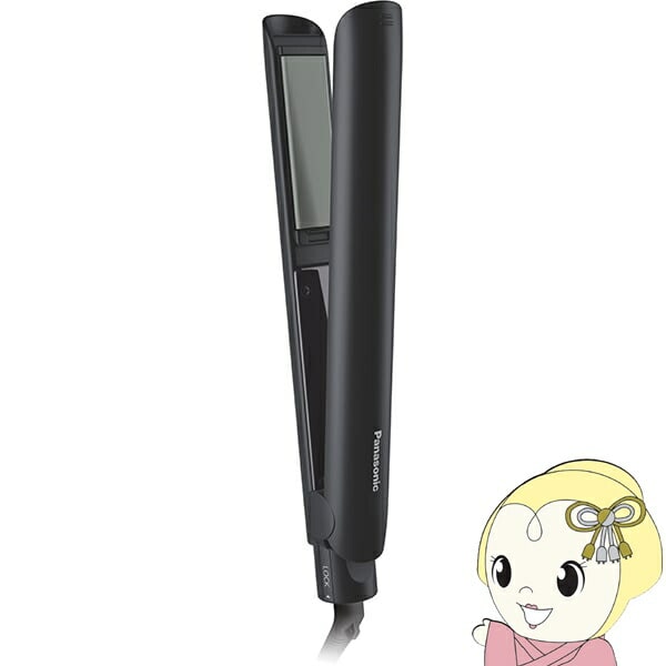 在庫限り コンパクトストレートアイロン パナソニック Panasonic ブラック EH-HV1B-K 海外対応