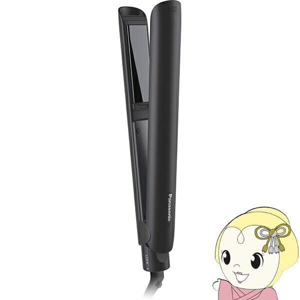 在庫僅少 コンパクトストレートアイロン 海外対応 Panasonic ブラック EH-HV2B-K