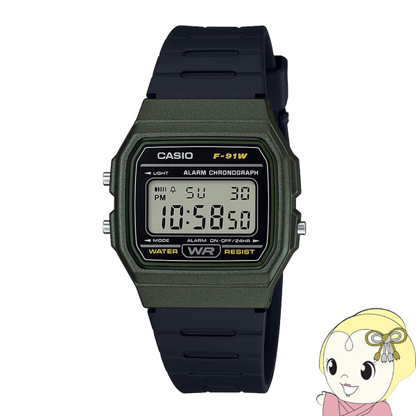 在庫あり CASIO 腕時計 スタンダードウォッチ カシオ コレクション F-91WM-3AJH