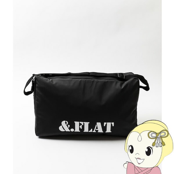 在庫あり &.FLAT アンドフラット CARRY CASE ORGANIZER Lサイズ キャリーケースオーガナイザーL ブラック FL14-3-00003-10
