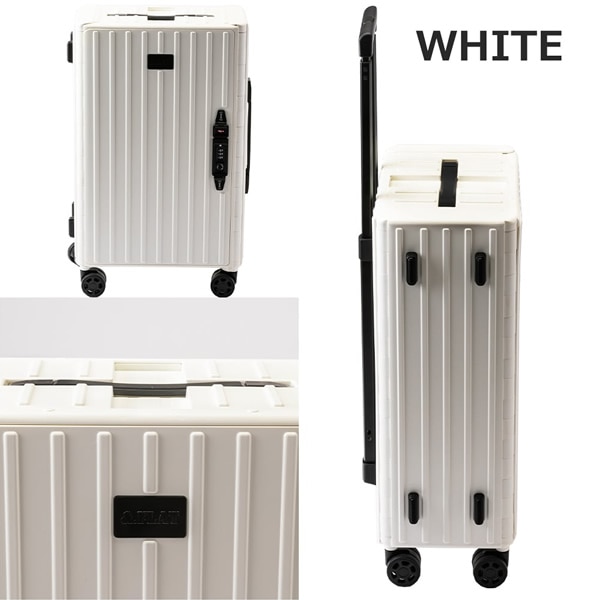 在庫あり ＆．FLAT アンドフラット 折り畳めるキャリーケース TSA