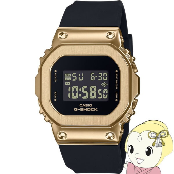 在庫僅少 カシオ CASIO 腕時計 G-SHOCK ダウンサイジング ゴールド メタル GM-S5600UGB-1JF: ぎおん ANA  Mall店｜ANA Mall｜マイルが貯まる・使えるショッピングモール
