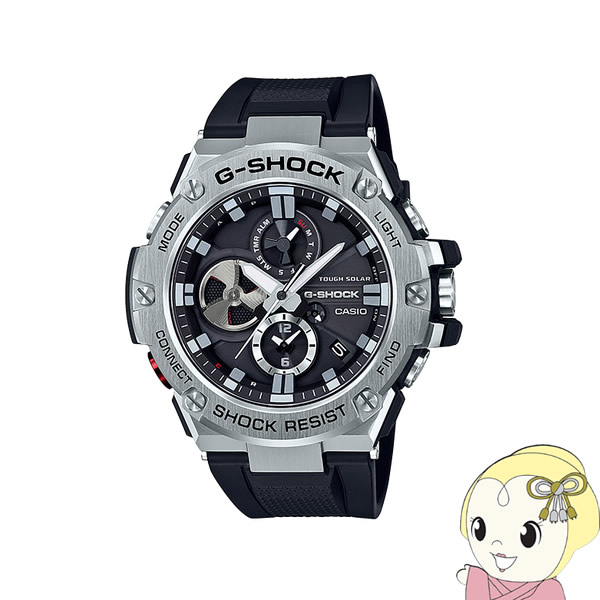在庫あり　カシオ 腕時計 CASIO G-SHOCK GST-B100-1AJF G-STEEL Gスチール Bluetooth搭載