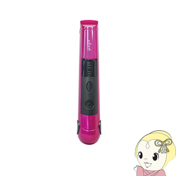 在庫処分 macros マクロス ufurl USB充電式コードレスヘアアイロン ピンク MEBL-48PK