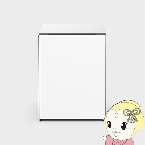 [予約 約1か月以降]【左開き】日立 小型冷蔵庫 1ドア 73L Chiiil (チール) インテリアデザイン セラーモード搭載 リビング・寝室に最適 ホワイト R-MR7SL-W