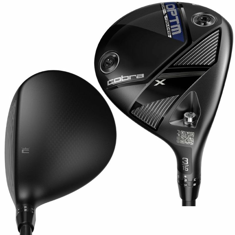 コブラ 2026 OPTM X Fairway フェアウェイウッド メンズ 右用 MCA Kai'li Dark Waves Blue 60 カーボン USA直輸入品 オプティム Cobra ゴルフクラブ 並行輸入 Kaili_BLUE_60/S 3HF