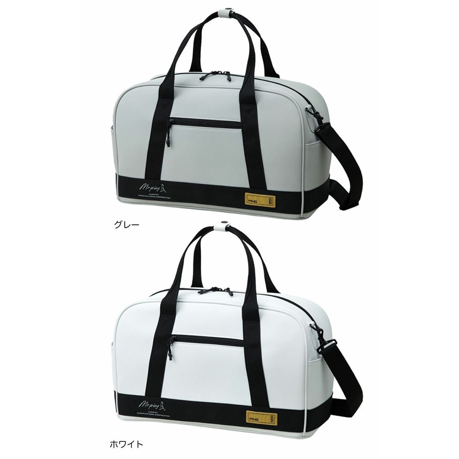 ※値下げしました！※【新品・未使用】PING ゴルフバッグ 黒(ボストンバッグ) GB-F2504 ゴールドラインボストン(ブラック): バッグ│PING ONLINE SHOP