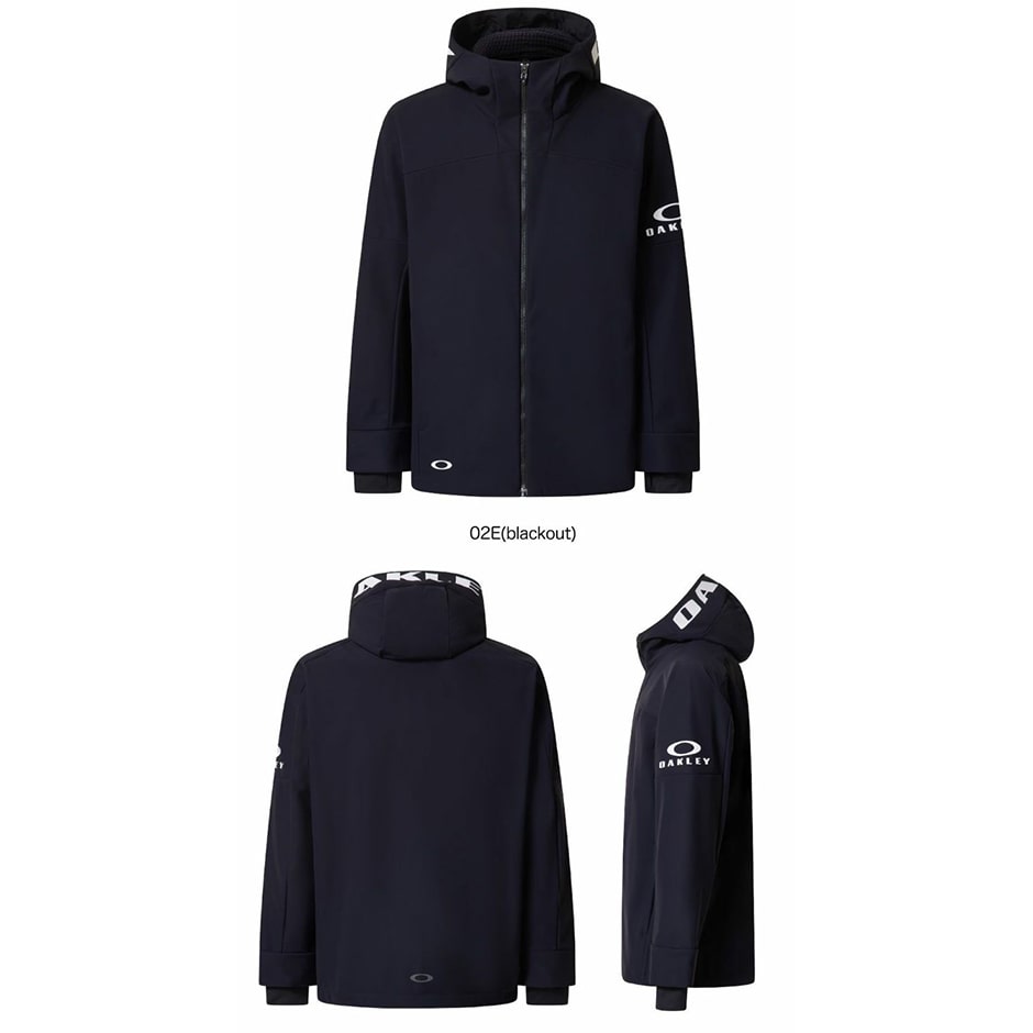 オークリー　ジャケット　　ゴルフ　 袖ロゴ　胸ロゴ　メッシュ　サムホール　古着 オークリー OAKLEY ジャケット O-Fusion Warm Jacket 2.0 メンズ 長袖