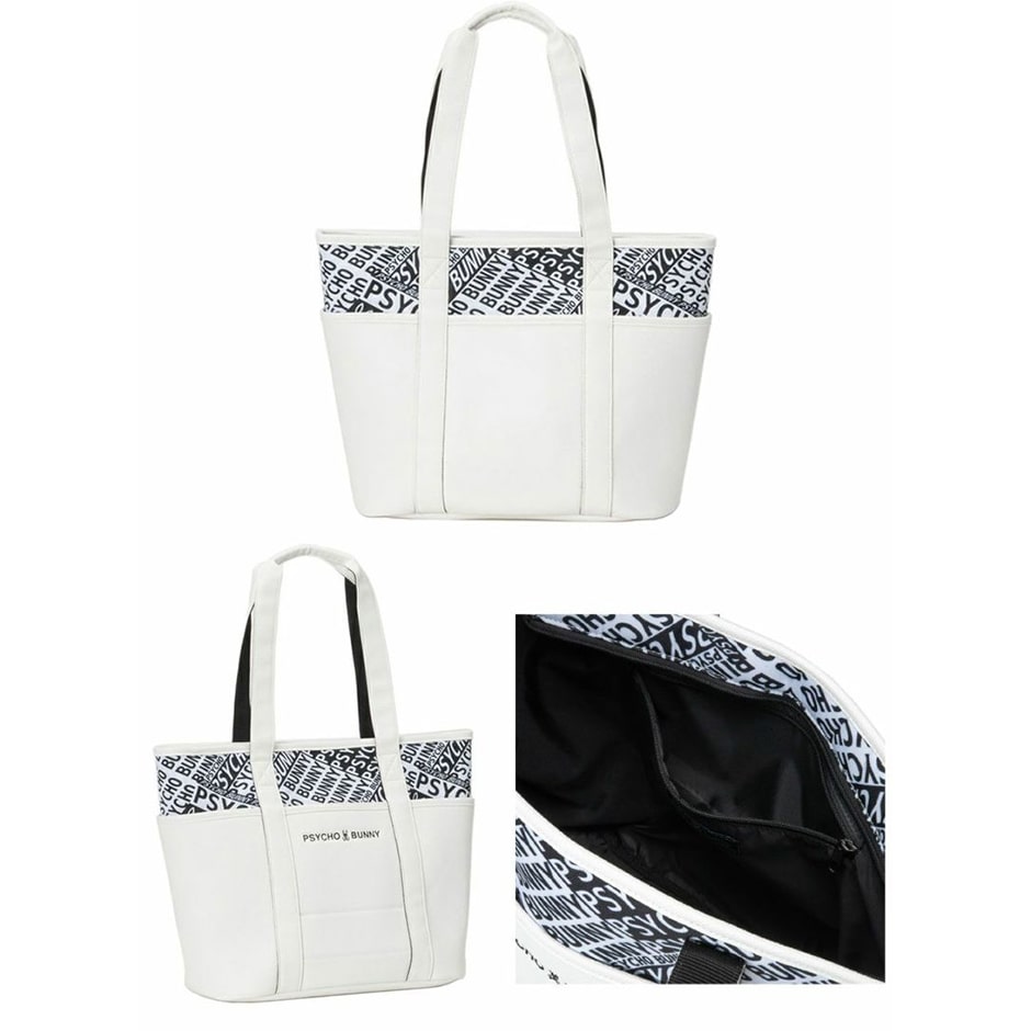 サイコバニー Psycho Bunny トートバッグ FLAGSHIP PBMG5FB4 ゴルフ