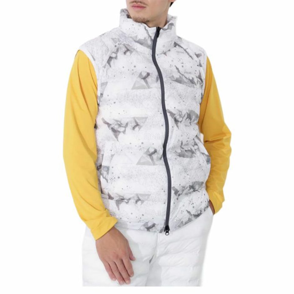 ピン PING 全方向ストレッチ接結ボーダー2WAY中綿ブルゾン 621-5220003