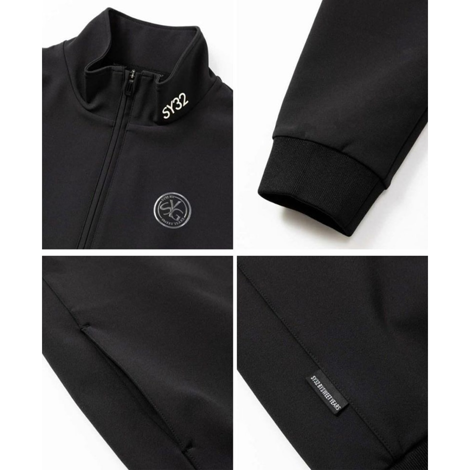 SY32 GOLF SYG-25A1-14 ゴルフウェア SPORTEX 2STRECH TWILL ZIP UP JK