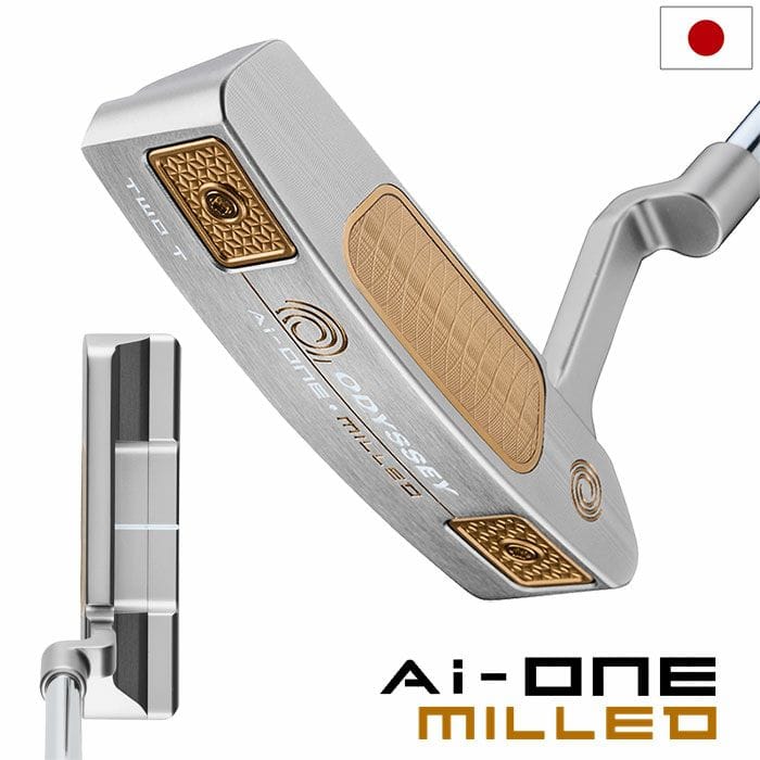 オデッセイ AI-ONE MILLED SILVER TWO T CH パター メンズ 右用 STROKE LAB 90 スチール 34インチ 2025年モデル ODYSSEY 日本正規品 日本モデル ゴルフクラブ オデッセイ AI-ONE MILLED SILVER TWO T CH パター メンズ 右用 STROKE