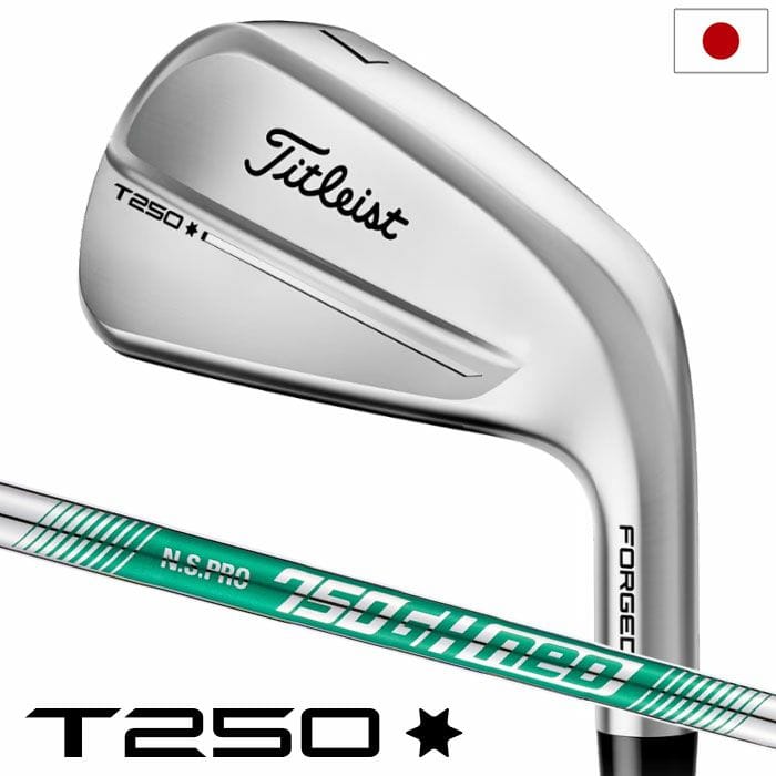 タイトリスト T250 Launch Spec アイアン 6本セット(#5-#9、P)メンズ 右用 NS 750GH NEO スチールシャフト 日本正規品 2025年モデル Titleist ゴルフクラブ