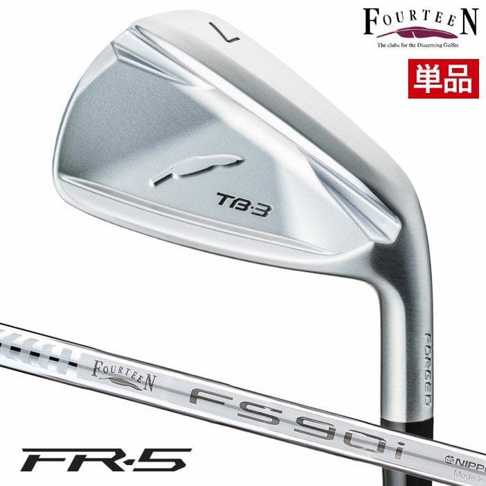 フォーティーン TB-3 FORGED アイアン 単品 (#6) メンズ 右用 FS-90i
