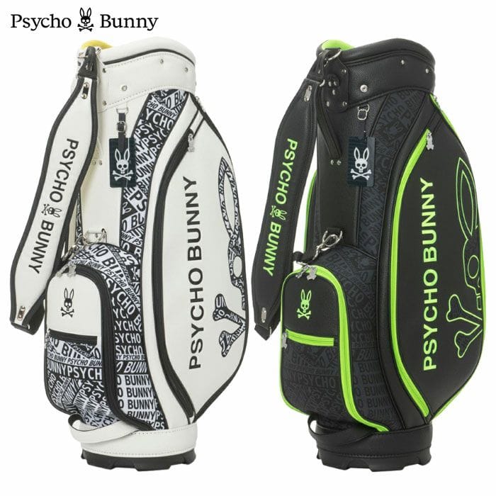 Psycho Bunny(サイコバニー) キャデイバッグ FLAGSHIP ホワイト