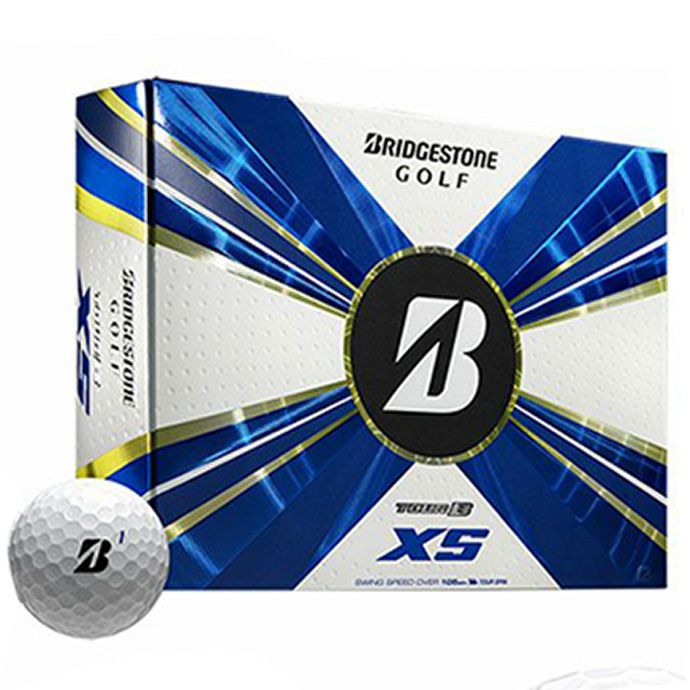 ブリヂストンゴルフ 2022 ツアーB XS ゴルフボール 2022年モデル 1ダース（全12球） タイガー TOUR B XS USA直輸入品